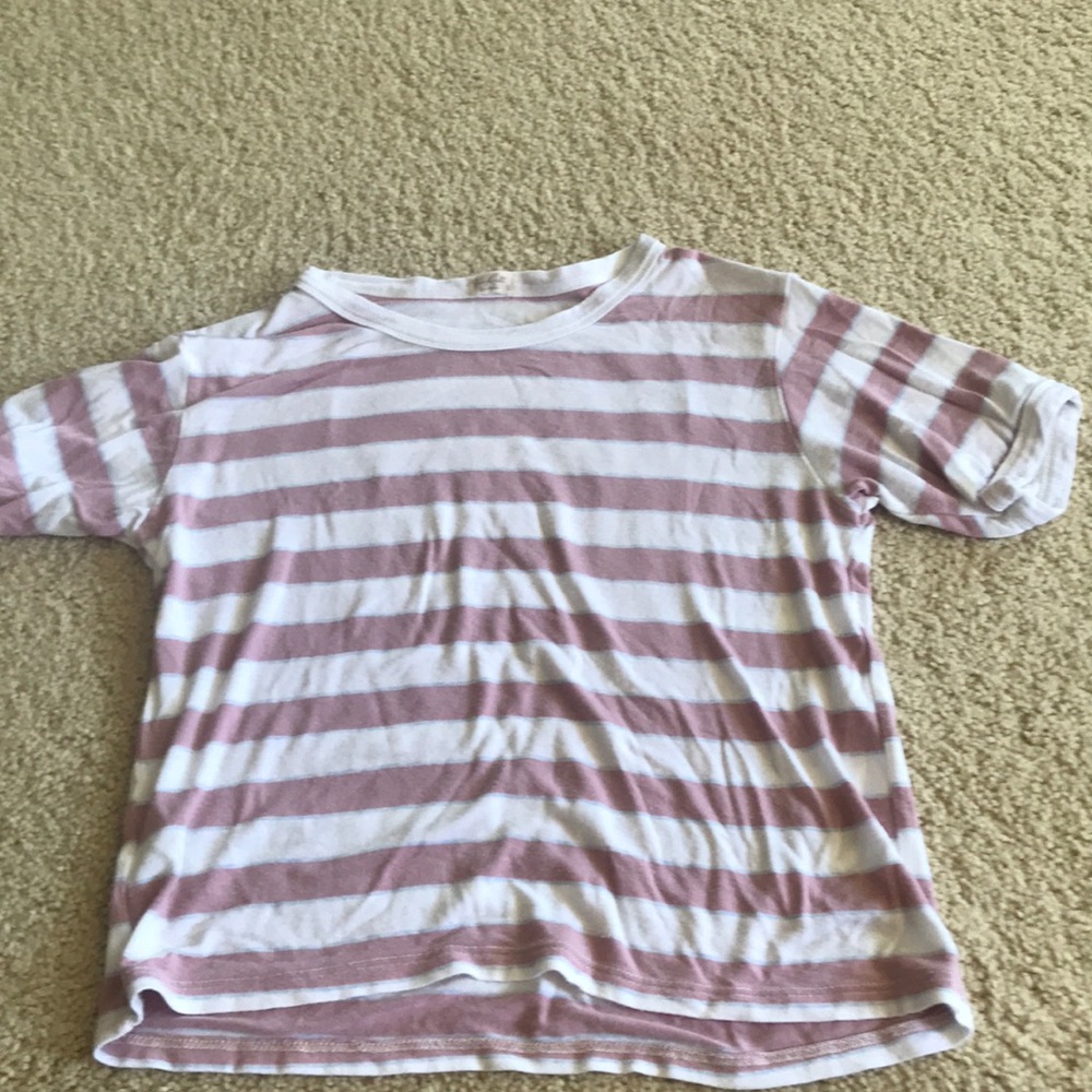 Striped brandy Melville shirt
